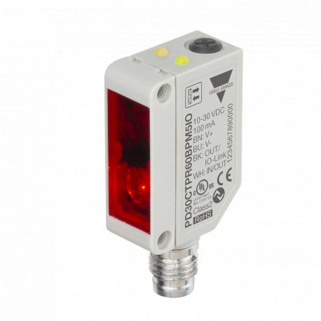 PD30CTPR60BPM5IO CARLO GAVAZZI IO-Link Polarized Mirror Photocell