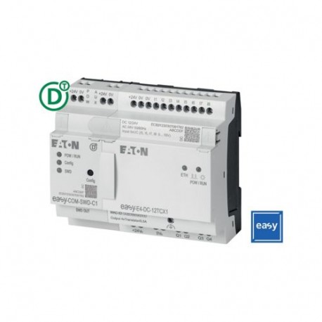 EASY-BOX-E4-DCX-SWD1 199510 Y7-199510 EATON ELECTRIC Nano Contrôleur facile E4 Starter Pack DC + Module SWD ..