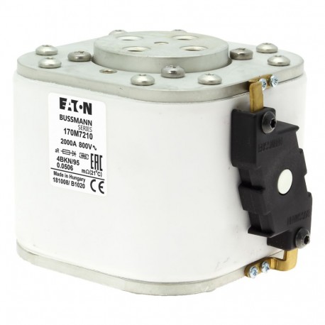 FUSE 2000A 800V HS 4BKN/95 AR 170M7210 EATON ELECTRIC ПРЕДОХРАНИТЕЛЬ 2000A 800V HS 4BKN/95 AR