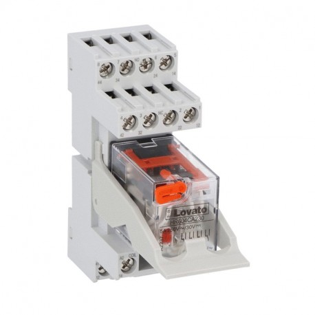 HRA604CA230K4 LOVATO Industrierelais 4SC 5A 230VAC,LED + Schraube