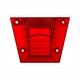 ASSERTA MIDI RED LENS 7092291FULL-0237 EATON ELECTRIC ASSERTA MIDI RED LENS