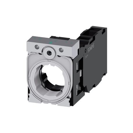 3SU1510-1AA10-1FA0 SIEMENS Halter, 3fach, Metall, 1S+1Ö, Schraubanschluss
