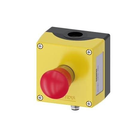 3SU1801-0NF00-4NA2 SIEMENS Enclosure for command devices, 22 mm, round, enclosure material plastic, enclosur..