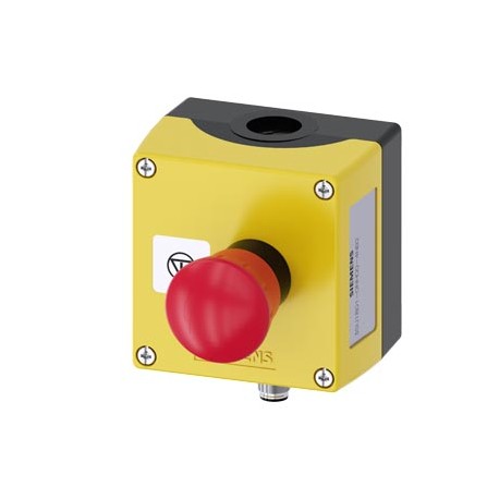 3SU1801-0NH00-4NB2 SIEMENS Enclosure for command devices, 22 mm, round, enclosure material plastic, enclosur..