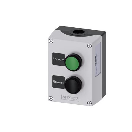 3SU1802-0AR00-2AB1 SIEMENS enclosure for command devices, 22 mm, round, enclosure material plastic, enclosur..