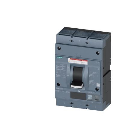 3VA6560-7JQ36-0AA0 SIEMENS SENTRON, Interruptor automático 3VA6 UL Frame 800 clase de poder de corte C 100 k..
