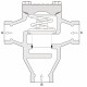 148H3248 DANFOSS REFRIGERATION Kit de desmontaje para ORV 65, ORV 80