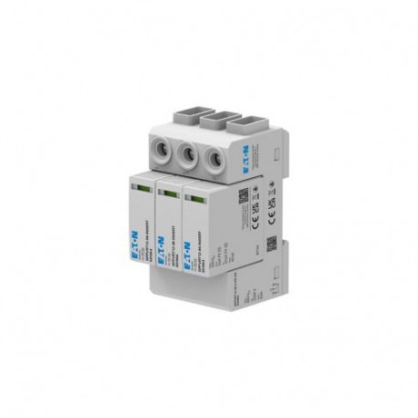 SPPVRT12-06-2+PE-AX EP-501953 Y7-501953 EATON ELECTRIC PV-SPD, 600V, Classes 1 e 2 Combinado, com contato AUX