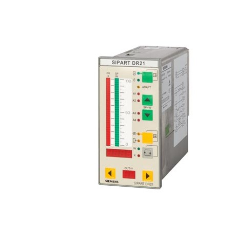 6DR2100-4 SIEMENS PROCESS CONTROLLER SIPART DR21 72MM*144MM BASIC UNIT WITH K-OUTPUT AND S-OUTPUT 2 ANALOG I..