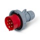 218.1635-7 SCAME ANTENNENSTIFT 16A 6P+T 9h IP66/IP67