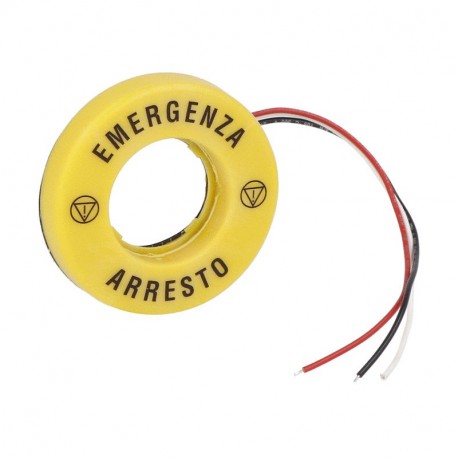 LPXDAU114110 LOVATO LUCE A DISCO 60MM 24V ARRESTO DI EMERGENZA