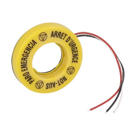 LPXDAU118110 LOVATO LIGHT DISC 60MM 220-240V EMERGENCY STOP