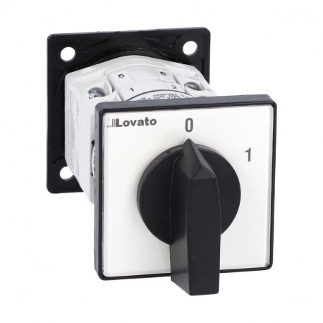 GF2090O LOVATO ON-OFF SWITCH 1P 20A REAR MOUNTING 48X48