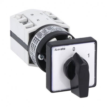 GF1090U47 LOVATO EIN-AUS 1P 10A SNAP BRNT MNT D.22 30X30