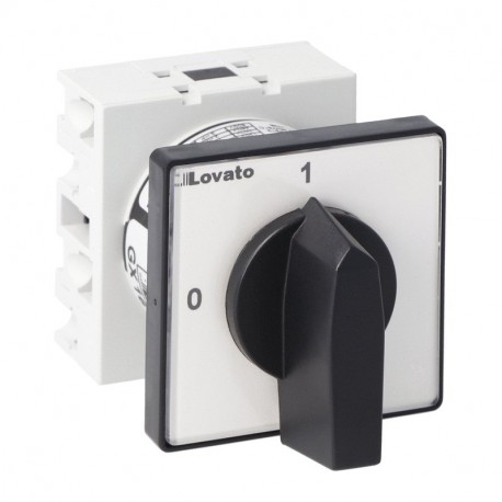 GX1605U LOVATO ON-OFF SWITCH 1P 16A FRONT MOUNT 48X48