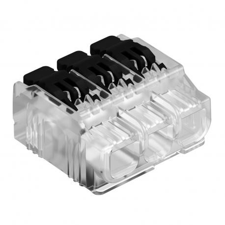 61 HSK43 2054423 OBO BETTERMANN Quick connect terminal 61 HSK43, 3 rigid/flexible wires 19.6x19.9x10.5