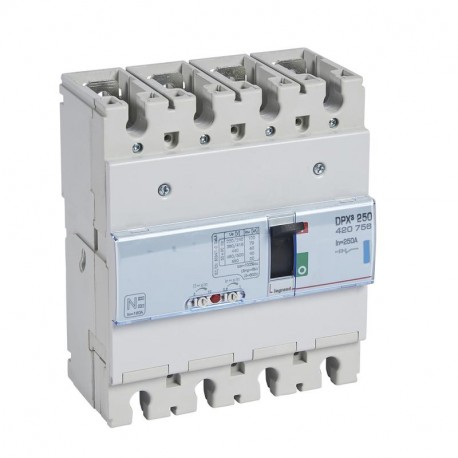 420756 LEGRAND DPX³250 mag. 3P+N/2 250A 70kA