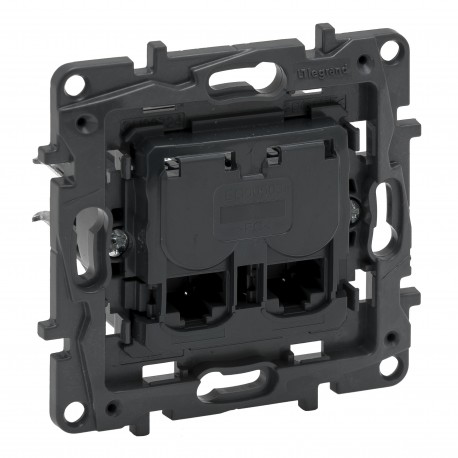 864043 LEGRAND NS-BASE DOPPIA RJ45 CAT6 UTP