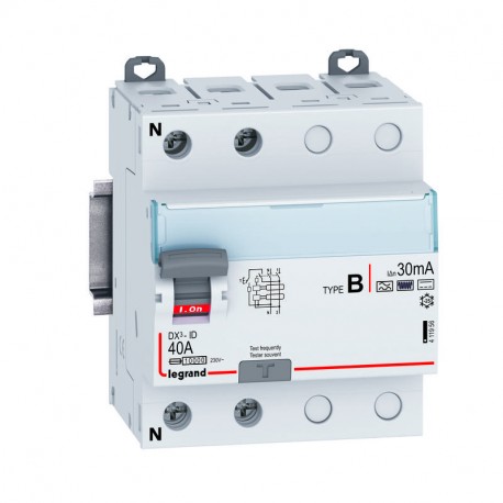 411956 LEGRAND DX3 2/40/30 B DIFFERENTIAL
