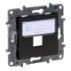 863587 LEGRAND NS-FRONTAL ADAPT.KEYSTONE NEGR