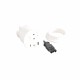 654710F LEGRAND IN-DISQ80 SCH+USB+C6U BL W 0,5