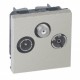 079235 LEGRAND MO-BASE TV/R-SAT ÚNICA 2M AO