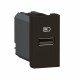 077652L LEGRAND CHARG 1M 1USB BIS 15W NOIR