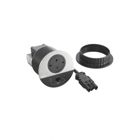654712F LEGRAND IN-DISQ80 S + USB + C6U NE-MT W0.5