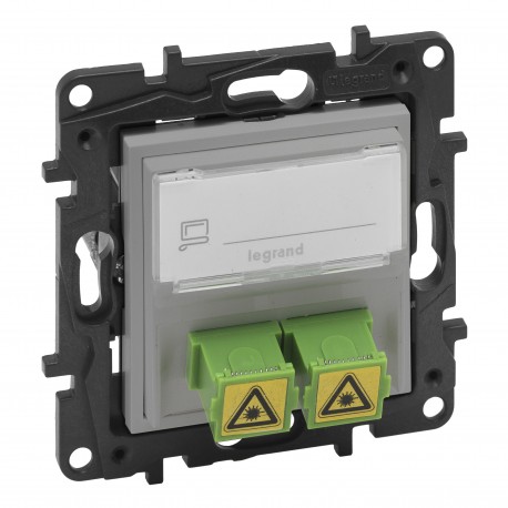 864344 LEGRAND NS-FRONTAL BASE FIBRA ALUM