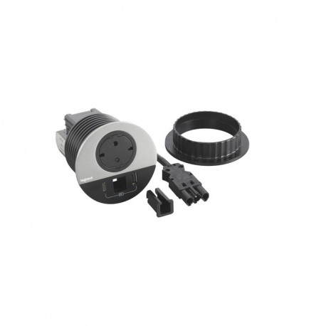 654716F LEGRAND IN-DISQ80 S+USB+SAL NE-MT W0,5