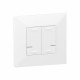 741815 LEGRAND VNwN-INTER DOUBLE 3H ILUM. BRANCO