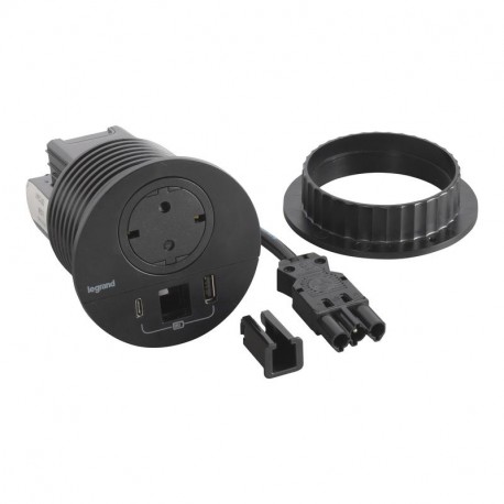 654715F LEGRAND IN-DISQ80 SCH+USB+SAL NOUVEAU 0,5M