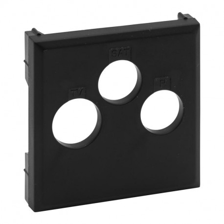864557 LEGRAND NS-FRONTAL BASE TV-R-SAT NEGR