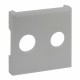 864354 LEGRAND NS-FRONTAL BASE TV-SAT ALUM