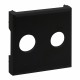 864554 LEGRAND NS-FRONT BASE TV-SAT NEGR