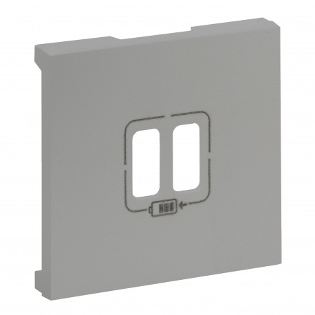 864324 LEGRAND NS-ПЕРЕДНЯЯ БАЗА USB A+A A ALUM