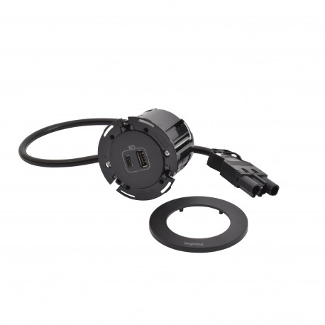 654731F LEGRAND IN-DISQ60 1 x USB A + C NE W 0.5M