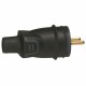 050445 LEGRAND FICHE 2P+T FR CAOUT. НУАР А ВИС