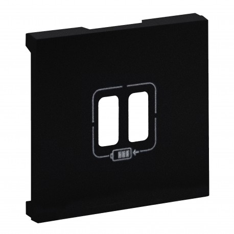 864524 LEGRAND NS-FRONT BASE USB A+A BLACK