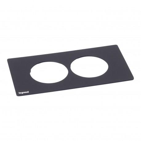 654757 LEGRAND IN-DISQIN TELLER 2ELEM SCHWARZ