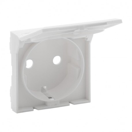 864121 LEGRAND COUVERCLE DE BASE AVANT NS 2P + T BLAN