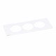 654760 LEGRAND ASSIETTE IN-DISQIN 3ELEM BLANC