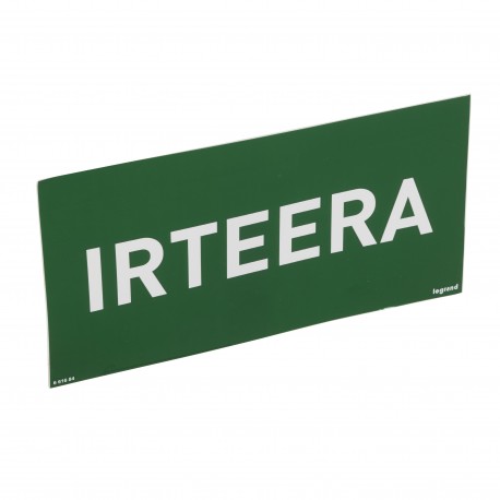 661684 LEGRAND URAONE LABEL IRTEERA