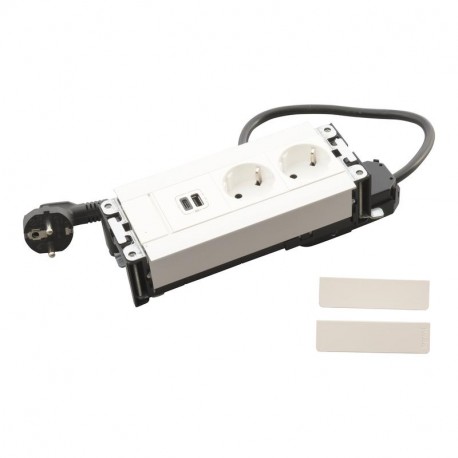 654780 LEGRAND IN-MLINK 6M BL 2SCH+USB 2MT