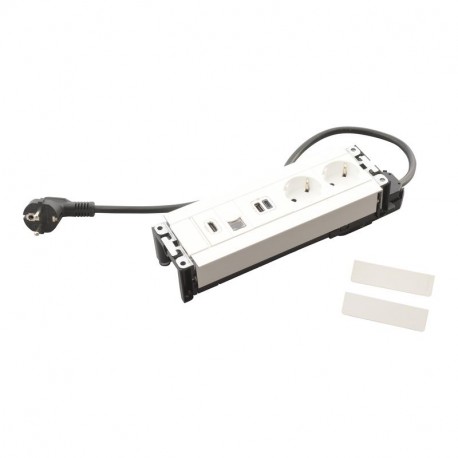 654781 LEGRAND IN-MLINK 8M BL 2SCH + USB + C6U + HD
