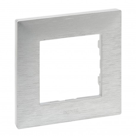 864871 LEGRAND NS-PLATE 1ELE ALUM. polished