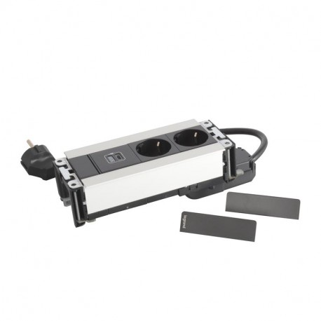 654793 LEGRAND MULTILINK MET 2PC USBC 30W