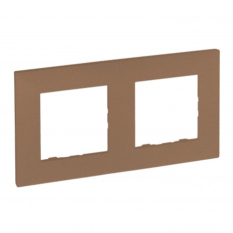 864772 LEGRAND NS-PLAQUE 2ELE CUIVRE