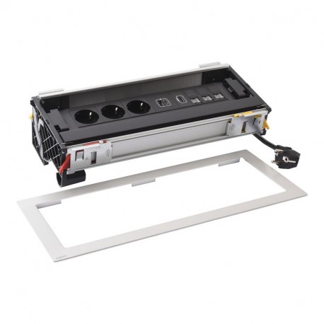 654857 LEGRAND FLIP12M MT 3PCSCH 3RJ HDMI USB