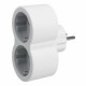 694516 LEGRAND ADAPT STD 2X2P+T 16A ANTERIORE BL